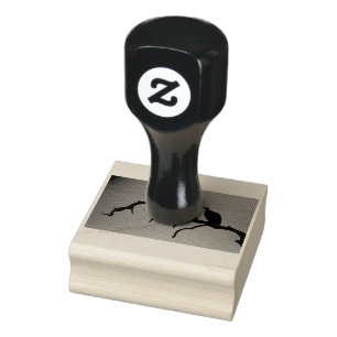Vulture Silhouette Rubberstempel