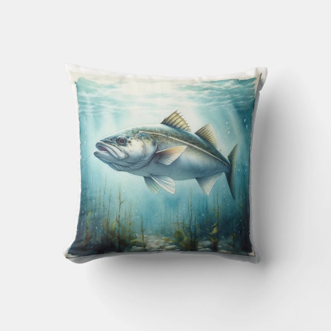 Vulture Valor REF165 - Watercolor Kussen (Voorkant)