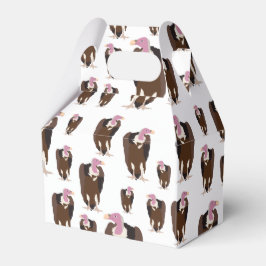 Vulture vogels Pattern Bedankdoosjes