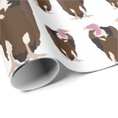 Vulture vogels Pattern Cadeaupapier (Rol Hoek)