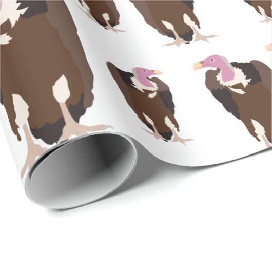 Vulture vogels Pattern Cadeaupapier (Rol Hoek)