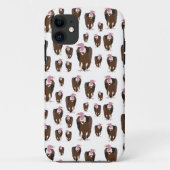 Vulture vogels Pattern Case-Mate iPhone Case (Achterkant)