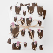 Vulture vogels Pattern Inpakpapier Vel (In situ)