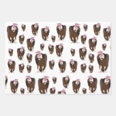 Vulture vogels Pattern Inpakpapier Vel (Voorkant)