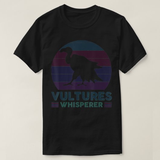 Vulturen houden van hart t-shirt (Design voorkant)