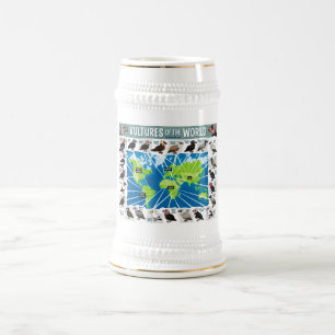 Vulturen van de Wereldkaart Bierpul