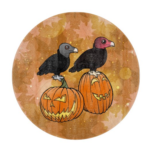 Vultures Celebrate Halloween! Snijplank (Voorkant)