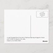 Vultuur Briefkaart (Achterkant)