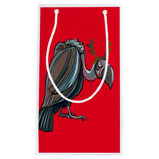 Vultuur met cadeautas van Antlers (Voorkant)