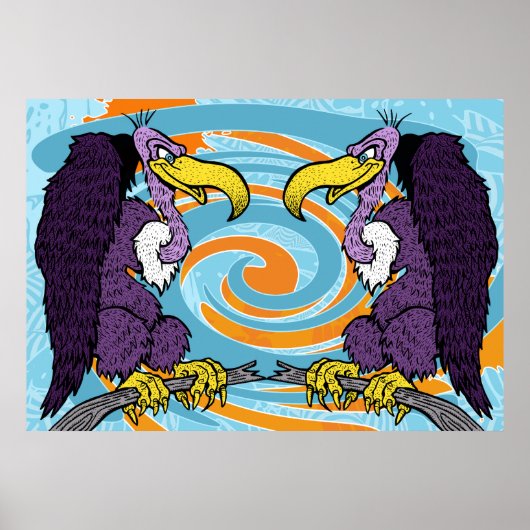 Vultuur Poster (Voorkant)