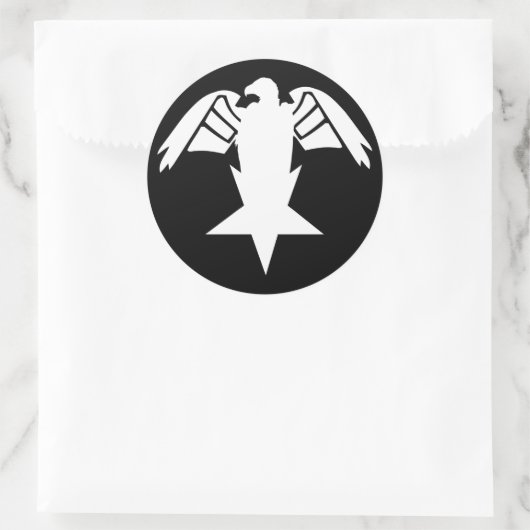 Vultuur sticker (Tas)