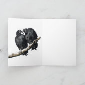 Vultuur Valentijn Feestdagen Kaart (Binnen)