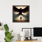 Vultuur van gedistilleerde dieren 1 poster (Thuiskantoor)