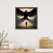 Vultuur van gedistilleerde dieren 1 poster (Keuken)