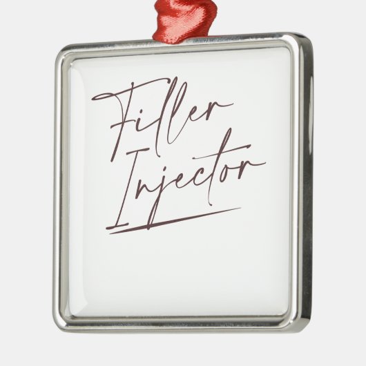 Vulvulinjector Cosmetische injectienaaldzweren Metalen Ornament (Links)