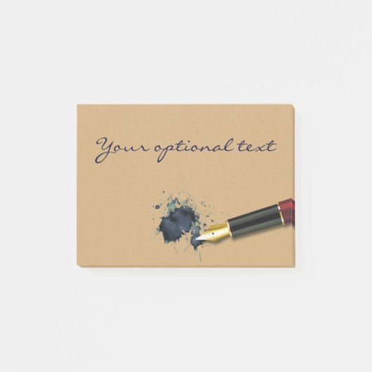 Vulvulvulpen met inktbundel post-it® notes (Voorkant)