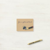 Vulvulvulpen met inktbundel post-it® notes (Op bureau)