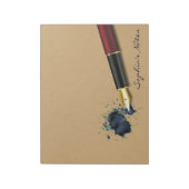 Vulvulvulpen met inktsleuf - Notitieblok (Linkerzijde)