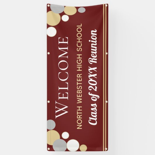 Vun, aangepaste reünie banner (Verticaal)