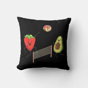 Vun Avocado-T-shirt voor volleyball-cadeau Kussen