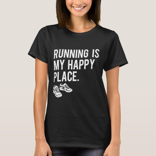 Vun-baanvak en veldlooppas t-shirt (Voorkant)