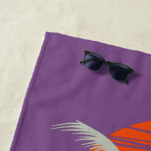 Vun Beach Please Palm Tree and Sun Strandlaken (In situ)