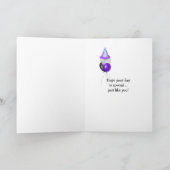 Vun Birthday Beer in Boat Kaart (Binnen)