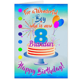 VUN BIRTHDAY BOY - BLUE / BLUE PERSONALISEERD