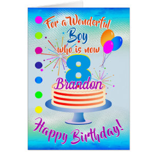 VUN BIRTHDAY BOY - BLUE / BLUE PERSONALISEERD