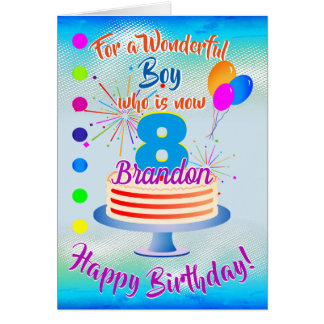VUN BIRTHDAY BOY - BLUE / BLUE PERSONALISEERD