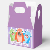 Vun Colorful Monsters Personeelsvriendelijke kinde Bedankdoosjes (Geopend)