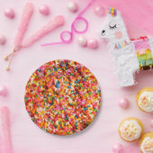 Vun Cool Meerkleurige Snoepjes snoepjes Papieren Bordje (Feest)