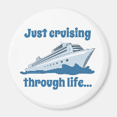 Vun Cruise Ship Cruising Stateroom Deurmarkering Magneet (Voorkant)