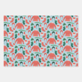 Vun- en kerstinpakpapier inpakpapier vel (Voorkant)