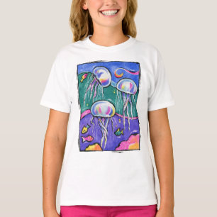 Vun en kleurrijk T-shirt voor kwallen