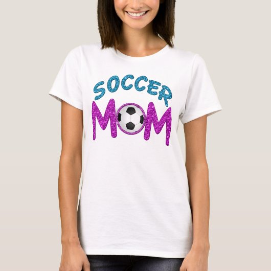 Vun en Vet Shirten van de Voetbal Mam T T-shirt (Voorkant)