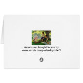 vun Familie Picnic onder een schaduwboom (Achterkant Horizontaal)