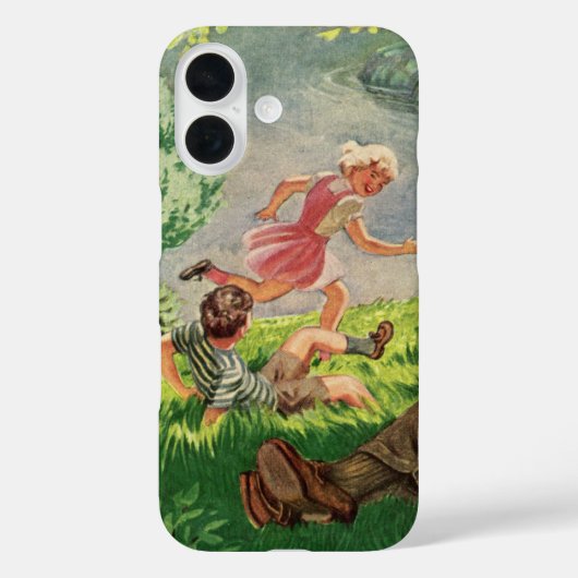  vun Familie Picnic onder een schaduwboom Case-Mate iPhone Case (Achterkant)