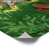  vun Familie Picnic onder een schaduwboom Poster (Hoek)