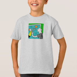 Vun Football T-shirt shows een afspeelplaat