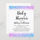 Vun gender onthullen Budget Baby Shower-uitnodigin (Voorkant / Achterkant)