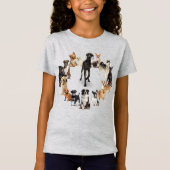 Vun Hondenras Pet Animals Dog T-Shirt (Voorkant)