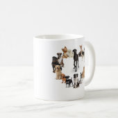 Vun Hondenras Pet Animals Hondenliefhebbers Koffiemok (Voorkant rechts)