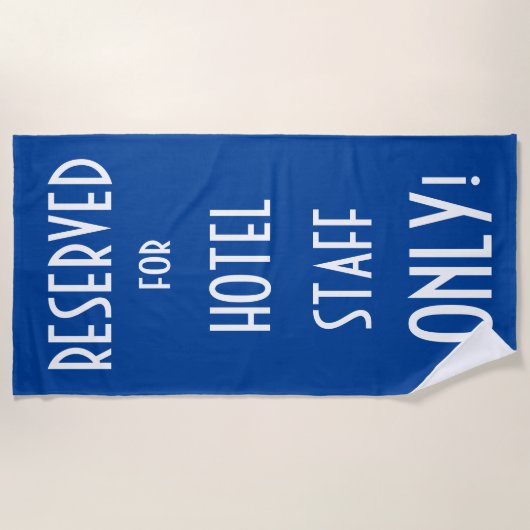 Vun humor badhanddoeken strandlaken (Voorkant)