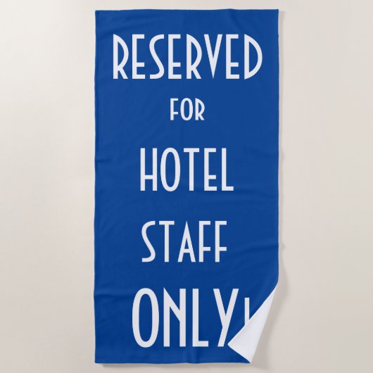 Vun humor badhanddoeken strandlaken (Voorkant)