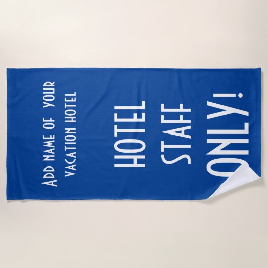 Vun humor badhanddoeken strandlaken (Voorkant)