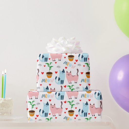 Vun katten en muizen cadeaupapier (Feestgeschenken)