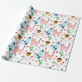 Vun katten en muizen cadeaupapier