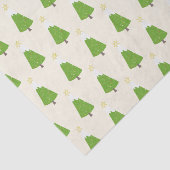 Vun kerstboompatroon - Kerstmis Tissuepapier (Detail)