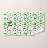 Vun kerstboomschilfers Monogrammed Towels Bad Handdoek (Handdoek)